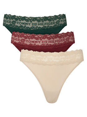 Tommy Hilfiger Tommy Hilfiger Conjunto de bragas brasileñas UW0UW06670 De color
