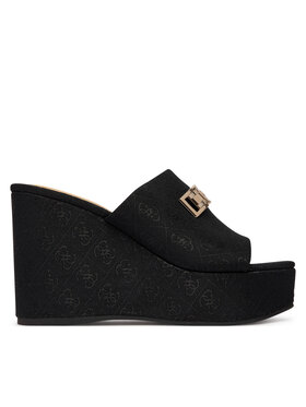 Guess Шльопанці Guess FLJEVZ FAB04 Чорний