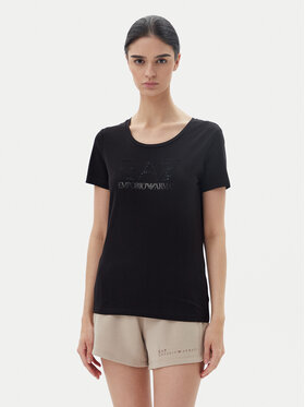 EA7 Emporio Armani EA7 Emporio Armani Футболка 7W000094 AF10373 UC001 Чорний Slim Fit