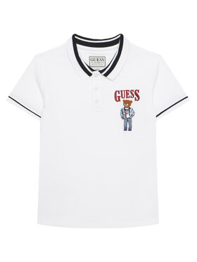 Guess Guess Polo L6RP01 KBV51 Blanco Regular Fit