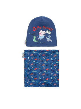 Peppa Pig Completo cappello e scaldacollo Peppa Pig ACCCS-AW24-110PP Blu scuro