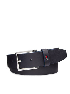 Tommy Hilfiger Vīriešu josta Tommy Hilfiger Oliver 3.5 Ext AM0AM11461 Tumši zils
