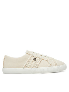 LAUREN RALPH LAUREN Sneakersy LAUREN RALPH LAUREN Janson Fray 802967040001 Écru