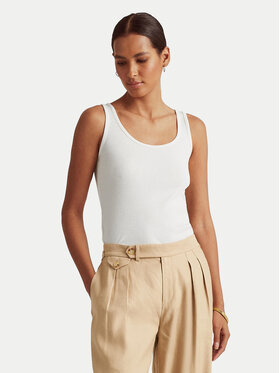 LAUREN RALPH LAUREN LAUREN RALPH LAUREN Top 200704777004 Blanco Slim Fit
