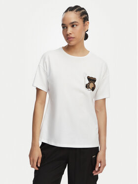 Liu Jo Liu Jo Camiseta WA6414 JS923 Blanco Regular Fit