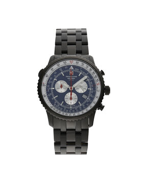 Swiss Alpine Military Годинник Swiss Alpine Military 7078.9175 Чорний