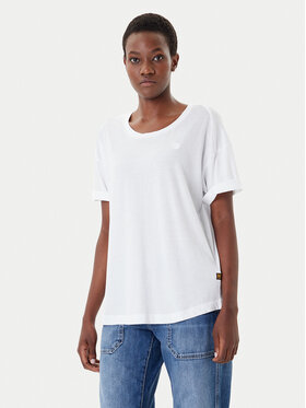 G-Star Raw G-Star Raw Camiseta Rolled Up D24524-4107 Blanco Loose Fit
