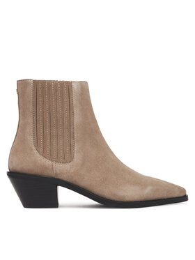 BOSS Polokozačky BOSS Niara 50548781 Hnědá