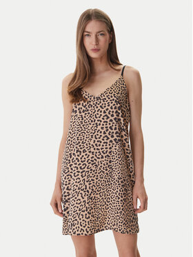 DKNY DKNY Нічна сорочка YI60099 Бежевий Regular Fit