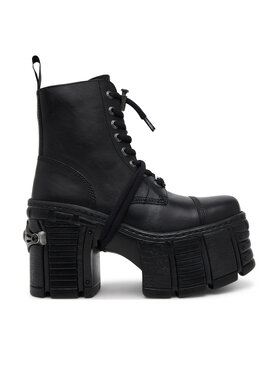 NEW ROCK Черевики NEW ROCK M-TM001-C4 Чорний