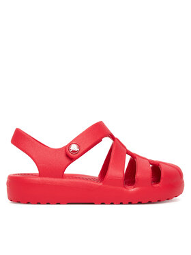 Crocs Sandály Crocs Kids' Classic Fisherman Sandal 210625 Červená