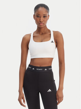 adidas adidas Спортивний бюстгальтер Optime Workout KD6685 Білий