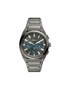 Fossil Pulkstenis Fossil Everett  Chronograph FS6107 Pelēks