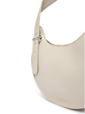 Calvin Klein Soma Calvin Klein Asym Buckle Shoulder Bag LV04F3872G Krēmkrāsas