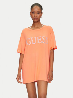 Guess Guess T-Shirt E5GI07 K68D2 Πορτοκαλί Regular Fit