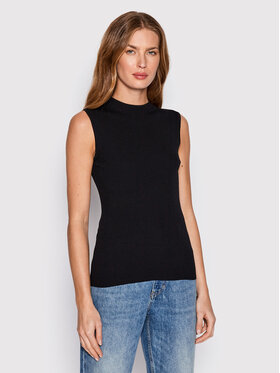 BOSS Boss Топ Feskies 50473237 Чорний Slim Fit