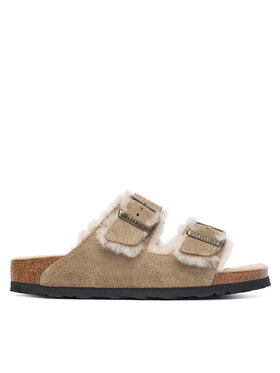 Birkenstock Шльопанці Birkenstock Arizona Shearling 1028293 Бежевий