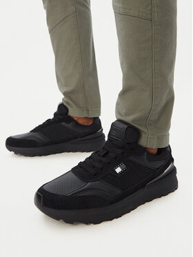Tommy Jeans Sneakers Tommy Jeans Tommy Jeans Mix Runner EM0EM01775 Negru