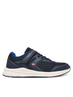 Tommy Hilfiger Sneakers Tommy Hilfiger Low Cut Lace-Up T3X9-34378-1697 D Dunkelblau