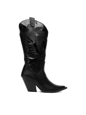 DeeZee Kovbojské topánky DeeZee W3LH170101 Čierna