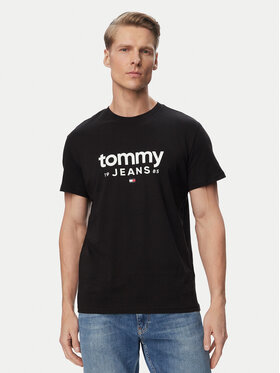 Tommy Jeans Tommy Jeans Camiseta Graphic DM0DM23376 Negro Slim Fit