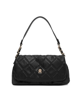 Tommy Hilfiger Kabelka Tommy Hilfiger Th Feminine Shoulder Bag AW0AW18717 Čierna