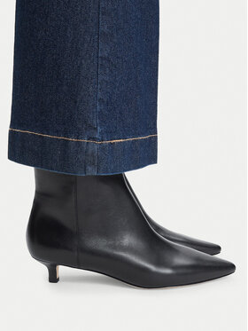 LAUREN RALPH LAUREN Botki LAUREN RALPH LAUREN Frncsa Bt Hl Bo Bte 802P15721001 Czarny