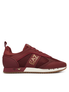 EA7 Emporio Armani Sneakersy EA7 Emporio Armani 7X000334 AF18610 MZ919 Hnedá