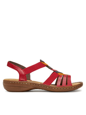 Rieker Szandál Rieker 60804-33 Piros