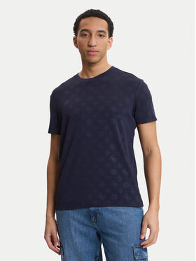 Guess Guess Футболка M6GP26 K3177 Cиній Regular Fit