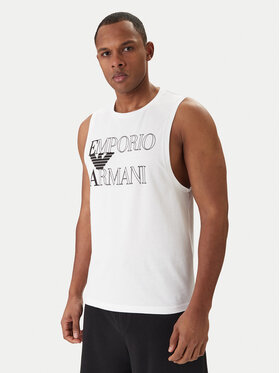 Emporio Armani Emporio Armani Camiseta sin mangas EM000572 AF20434 U0002 Blanco Regular Fit