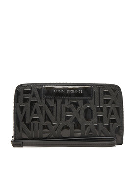 Armani Exchange Peňaženka Armani Exchange XW001606 AF17290 UC001 Čierna
