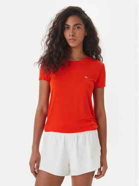 Emporio Armani Emporio Armani Camiseta EW000408 AF19024 U5029 Coral Regular Fit