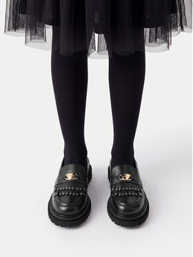 Guess Loafersy Guess CEO-CI12-MIAMI-04 Czarny