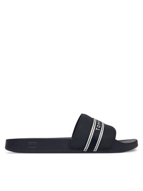 Tommy Hilfiger Nazouváky Tommy Hilfiger Logo Tape Webbing FW0FW09359 Tmavomodrá
