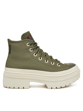 Converse Кеди Converse Chuck Taylor All Star Lugged Heel Platform Waterproof A11163C 306 Зелений