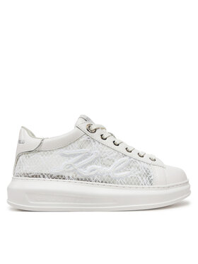 KARL LAGERFELD Sneakersy KARL LAGERFELD Kapri KL62511F Biela