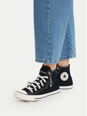 Converse Кеди Converse Chuck Taylor All Star Hearts A19056C Чорний