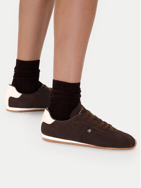 Tommy Hilfiger Sneakers Tommy Hilfiger Bella Low Runner FW0FW09189 Marrone