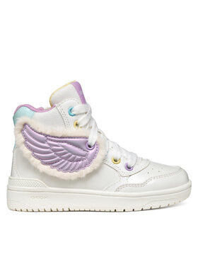 Geox Sneakers Geox J Washiba Girl J66HXA 0NFKN C0761 S Weiß