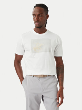 Beverly Hills Polo Club Beverly Hills Polo Club Camiseta M1617-HR Blanco Regular Fit