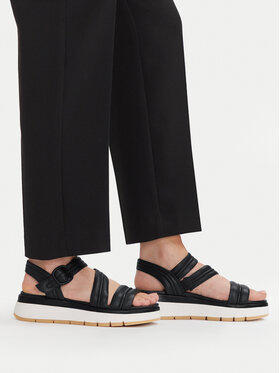Clarks Босоніжки Clarks Tuscan Strap 26181473 Чорний