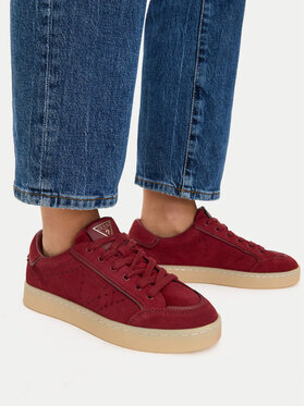Guess Сникърси Guess FLTJHE SUE12 Бордо
