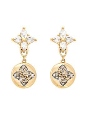 Guess Сережки Guess JUBE06 470JW Золотий