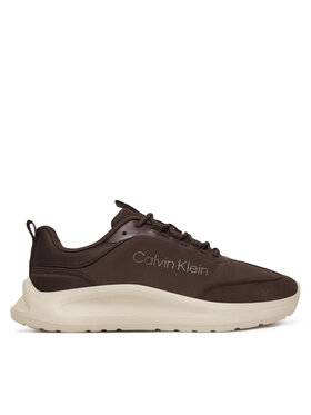 Calvin Klein Zapatillas Calvin Klein Light Eva Runner Nyl-Sue HW0HW03149 Marrón