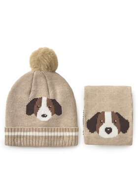 Mayoral Set čiapka a šál Mayoral 10018 Béžová