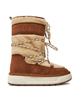 Guess Snehule Guess Undela2 FLFUN2 FUR11 Béžová