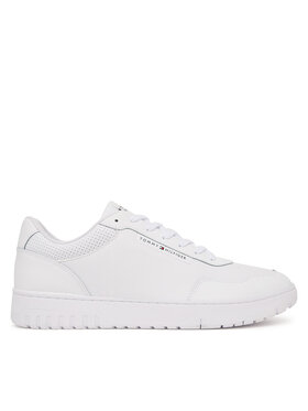 Tommy Hilfiger Sneakers Tommy Hilfiger Th Basket Core Leather FM0FM05927 Weiß