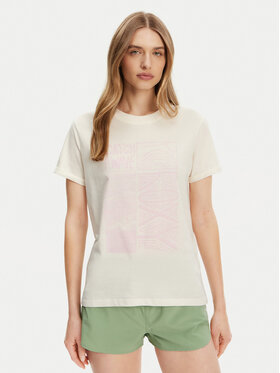 Roxy Roxy Футболка ERJZT05911 Écru Regular Fit