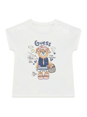 Guess Guess Футболка K6GI18 K6YW4 Білий Regular Fit
